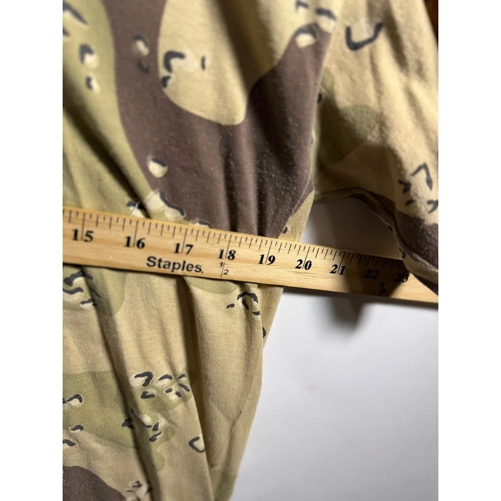 Vintage Tee Swing Desert Camo T Shirt Mens Large Chocolate Chip Camouflage USA - Picture 7 of 8